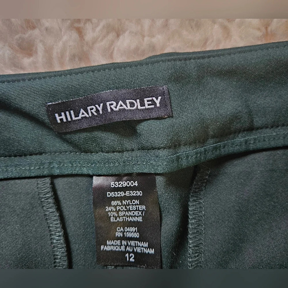 Hilary Radley Classic Wrinkle Free Slimming Slacks w/pockets - Picture 6 of 7